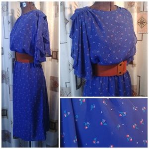 Vintage Oops floral dress